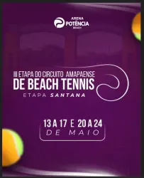 Circuito Amapaense De Beach Tennis 2026 - ETAPA SANTANA - DUPLA FEMININA D