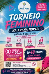 Torneio Feminino Arena Norte - Feminino Iniciante/Intermediário