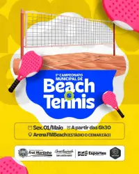 Campeonato Municipal de Beach Tennis Frei Martinho  - Masculina Iniciante Frei Martinho 