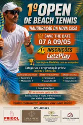 1° Open de Beach Tenis / Torneio de Inauguração  - DUPLA MISTA C