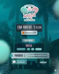 Torneio SUPER Mista - Arena Jundiaí - SUPER Mista C