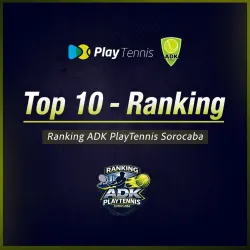 Ranking Top 10 ADK Playtennis Sorocaba 2026