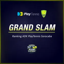 Ranking Grand Slam ADK Playtennis Sorocaba 2026