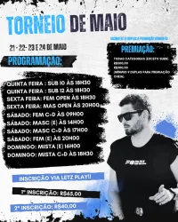 TORNEIO DE MAIO  - FEMININO C/D