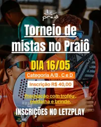 Torneio Mistas Praiô  - Categoria Mistas D (iniciantes)