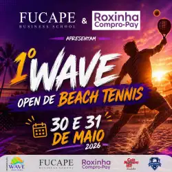 FECABT 100 - 1º WAVE OPEN DE BEACH TENNIS - SUBS + 50 E 60 - Dupla Mista Sub 12