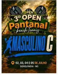 3º OPEN PANTANAL – EDIÇÃO INVERNO  - DUPLA MASCULINA C