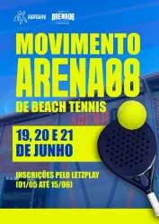 MOVIMENTO ARENA 08 DE BEACH TENNIS - DUPLA MASCULINA C