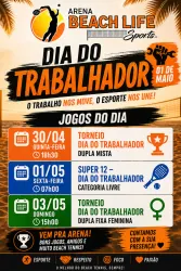 DIA DO TRABALHADOR - CATEGORIA DUPLA FIXA MISTO  – DIA DO TRABALHADOR