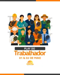Play do Trabalhador Sunset - Dupla Mista Maluca