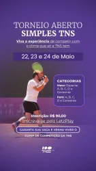 TORNEIO ABERTO DE SIMPLES TNS - MASCULINO C