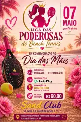 LIGA DAS PODEROSAS - EM COMEMORAÇÃO AO DIA DAS MÃES - FEMININA INICIANTE