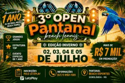  3º OPEN PANTANAL – EDIÇÃO INVERNO  - DUPLA MISTA B
