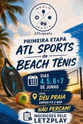 Primeira Etapa ATLsports Beach Tennis - MISTA D