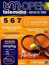 TELEMIDIA OPEN DE DUPLAS EM PROL APAE - Categoria C