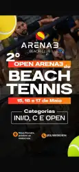 2° OPEN ARENA3 DE BEACH TENNIS - MASCULINO OPEN