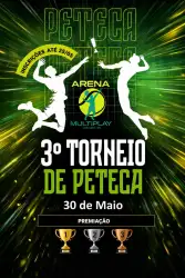 3° TORNEIO DE PETECA ARENA MULTIPLAY