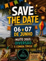 🔥🌽 TORNEIO JUNINO 2026 🔥🌽 - CATEGORIA E - MISTA
