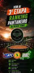 3ª ETAPA RANKING PANTANEIRO DE BEACH TENNIS - MISTO A