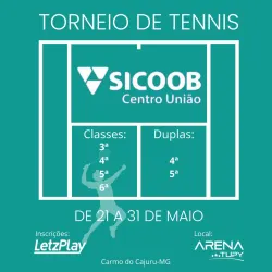 Copa SICOOB Centro União de Tennis  - 4ª CLASSE