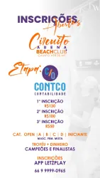 1ª Etapa Circuito Arena Beach Club Etapa: Contco contabilidade - DUPLAS MISTO B 