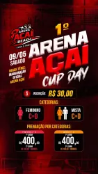 1ª ARENA AÇAI CUP DAY - MISTA C+D