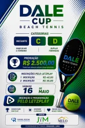 DALE CUP BEACH TENNIS - 3.2K - DUPLA MASCULINA C