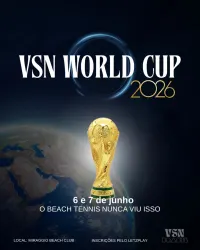 VSN WORLD CUP DE BEACH TENNIS - Dupla Masculino D