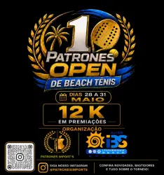 1• Open Patrones Imports de Beach Tennis - Sub 16 Masculino