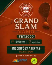 Grand Slam Vamo Beach Club - FBT 2000 - Dupla Masculina - C