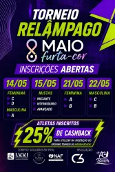 Torneio Relâmpago Maio Furta-cor  - Dupla Masculina A