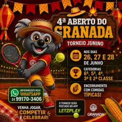 Granada Open 4a Edição  - 5ª Classe - Simples 10+