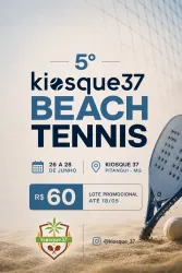 5º Kiosque 37 de Beach Tennis - Feminina D