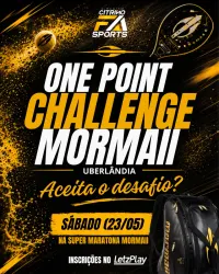 10ª Etapa - Circuito Citrino FA Sports 2026- Super Maratona Mormaii -CT Felipe Roman(Uberlândia) - One Point Challenge Mormaii Uberlândia (GRATUITO) (SOMENTE PARA INSCRITOS)