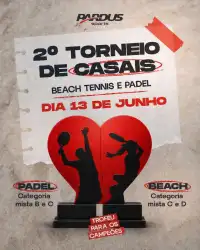2º Torneio de Casais - DUPLA MISTA C PADEL