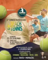 1* Etapa Torneio Ranqueado Arena Pilar  - DUPLA FEMININA D
