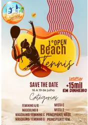 1º OPEN DE BEACH TENNIS ARENA SUNSET AURIFLAMA  - DUPLA MISTA D