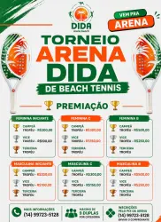 Torneio Beach Tênnis Arena Dida Beach