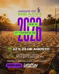 2º TORNEIO 2026 – AMIGOS DO PARQUE DO SABIÁ - Masculino C