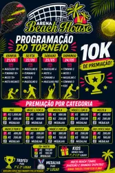 1°Open Beach House de Beach Tenis - Mista C