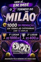 2° TORNEIO DO MILÃO  - DUPLA FEMININA C