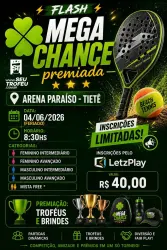 FLASH MEGA CHANCE PREMIADA - Feminina Intermediario