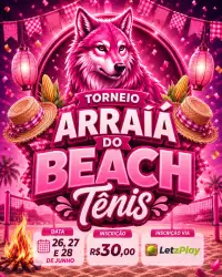 TORNEIO DE ARRAIÁ DO BEACH - DUPLA MISTA C