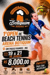 1º OPEN DE BEACH TENNIS  - DUPLA MASCULINA INTERMEDIÁRIA