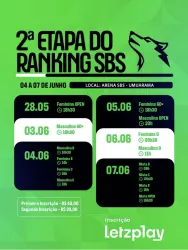 2ª ETAPA RANKING SBS 2026 - MISTA D