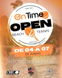 CBBT300 / FBTM300 - On Time Open Beach Tennis - Dupla Masculina D