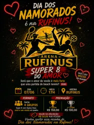 Super 8 do Amor  - Dupla Mista - INICIANTE Grupo 1