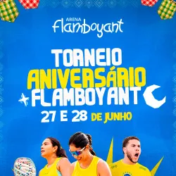 Torneio de Aniversário Flamboyant 2026 - Beach Tennis - Feminino D 