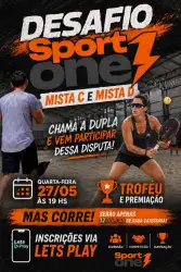 DESAFIO SPORT ONE MISTA C E MISTA D - DUPLA MISTA D