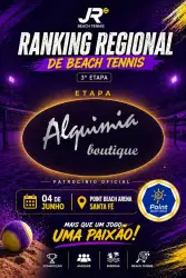 3º ETAPA RANKING REGIONAL DE BEACH TENNIS  - FEMININO 